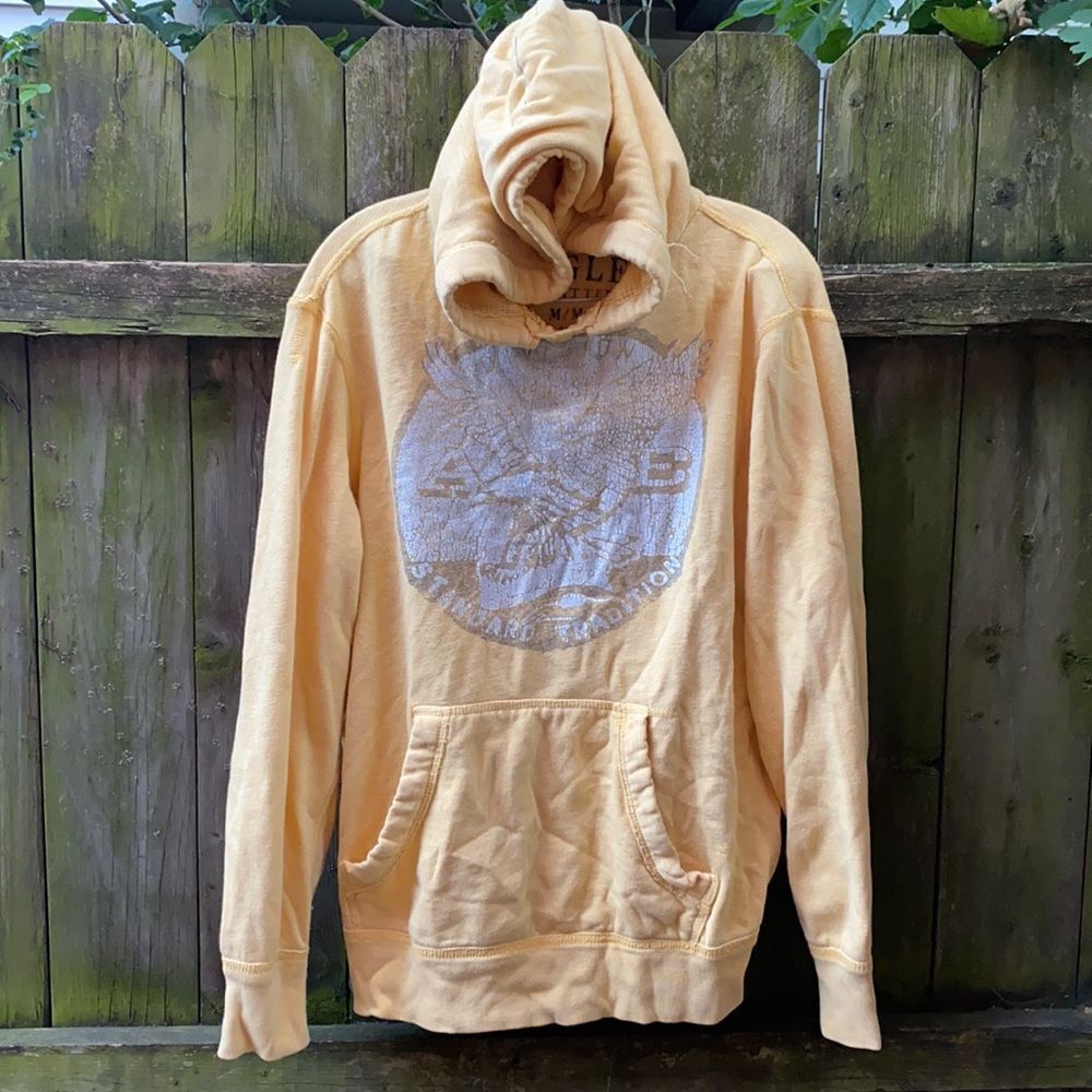 American Eagle Outfitters yellow hoodie sz. M
